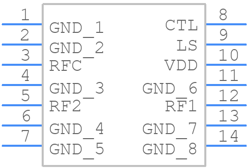 TCWA1225G - Toshiba - PCB symbol
