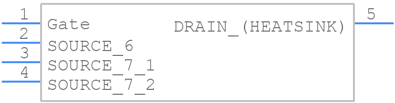 TK125V65Z - Toshiba - PCB symbol
