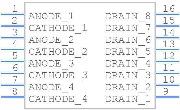TLP3475SRHA4 - Toshiba - PCB symbol