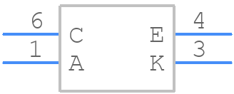 TLP387 - Toshiba - PCB symbol