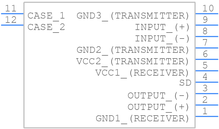 TODX2701A(F) - Toshiba - PCB symbol