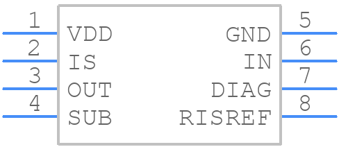TPD7104AF - Toshiba - PCB symbol