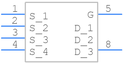 XPJ1R004PB - Toshiba - PCB symbol