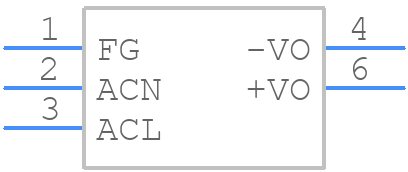 AC025-S12 - Adam Tech - PCB symbol