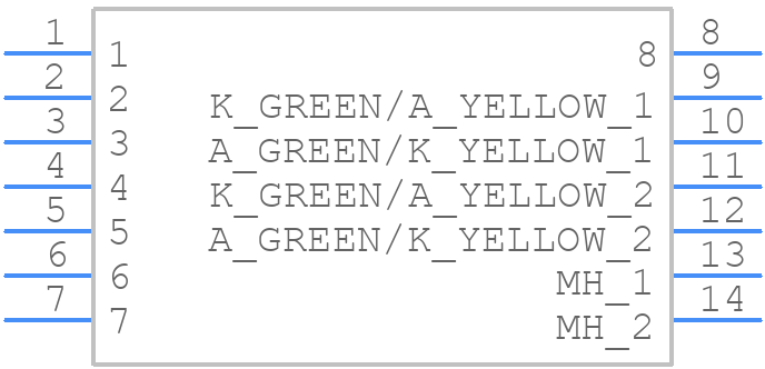 2501551-4 - TE Connectivity - PCB symbol