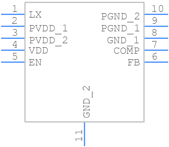 RT8005PQV - RICHTEK - PCB symbol