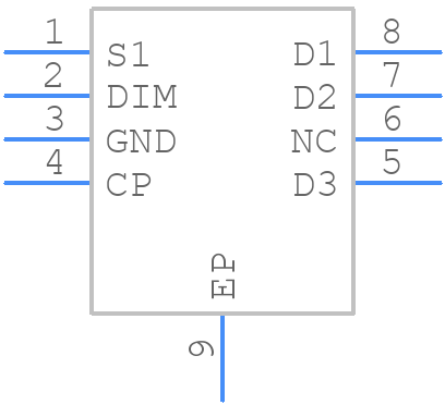 RM9001AE - REACTOR - PCB symbol