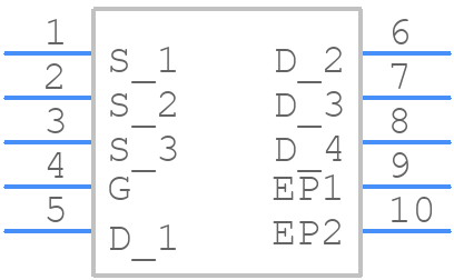 BSZ021N04LS6ATMA1 - Infineon - PCB symbol