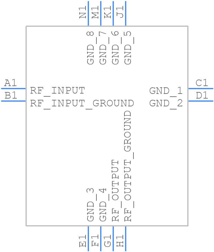 TB0460A - TAI-SAW Technology - PCB symbol