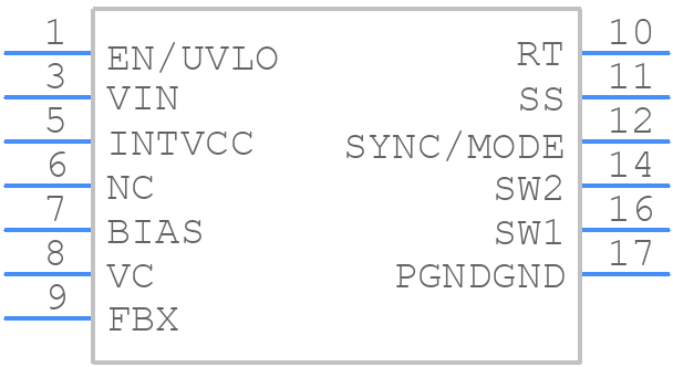 LT8364IMSE#WTRPBF - Analog Devices - PCB symbol