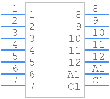 CK1529 - Lorlin - PCB symbol