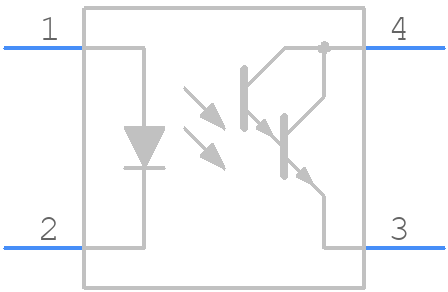 PS2502L-1 - CEL - PCB symbol