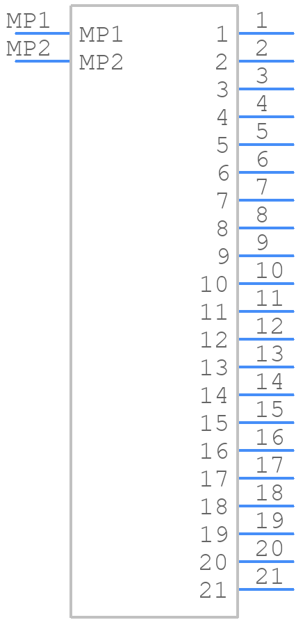 2-1775333-1 - TE Connectivity - PCB symbol