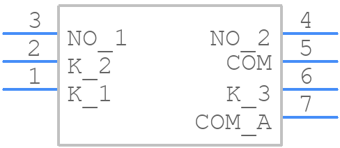 CWJ1.8F160RGBQ - CIT Relay & Switch - PCB symbol