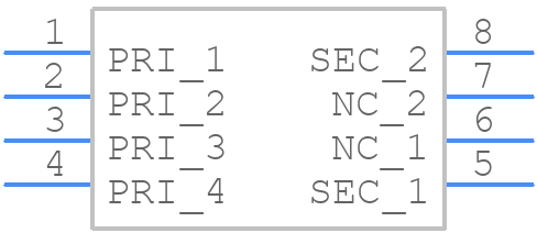 ZB1175-AE - COILCRAFT - PCB symbol