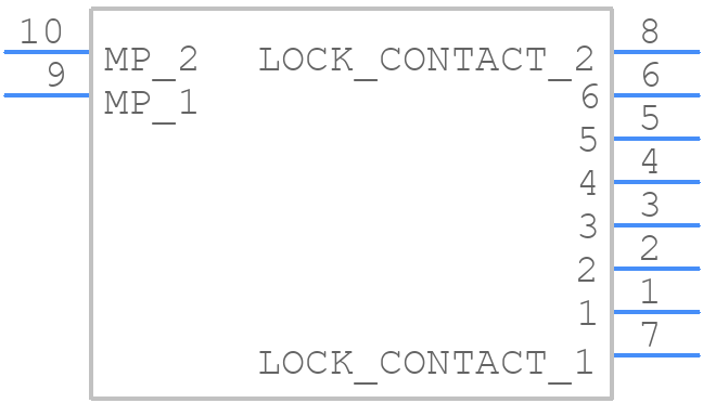 FH34D-6S-0.5SH(50) - Hirose - PCB symbol
