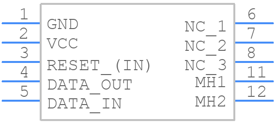 GC-XPORT-MBTCP - Lantronix - PCB symbol