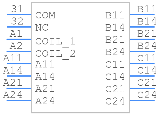 68.23.9.024.4300 - FINDER - PCB symbol