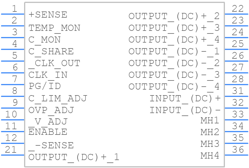 AIF25H300-L - Advanced Energy - PCB symbol