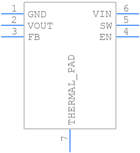 TPQ051004-DFOR - 3Peak Incorporated - PCB symbol