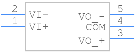 IDD15-12D4U - Chinfa Electronics - PCB symbol