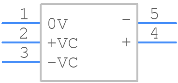 LA25-NP/SP8 - LEM - PCB symbol