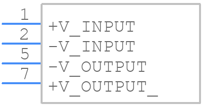 AM1D-0505SH30Z - aimtec - PCB symbol