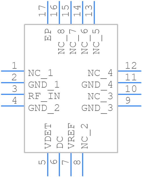 CHE1270-QAG - UMS - PCB symbol