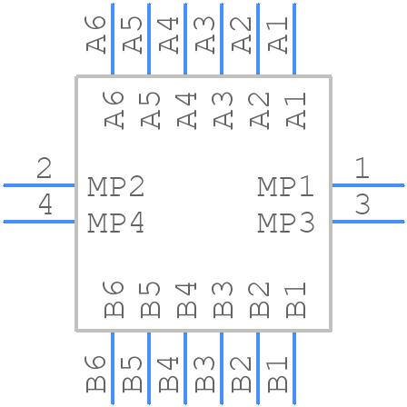 15210122620000 - HARTING - PCB symbol