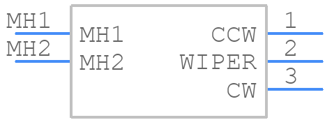 P120K-Y25BR10K - TT Electronics - PCB symbol