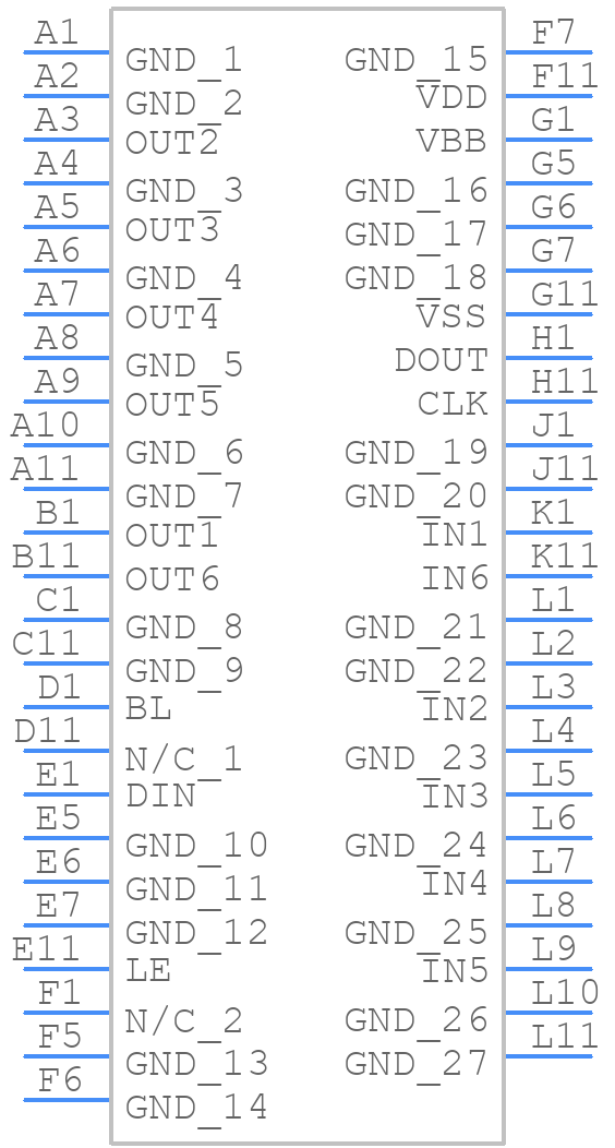 MM1200-00NDB - Menlo Microsystems, Inc. - PCB symbol
