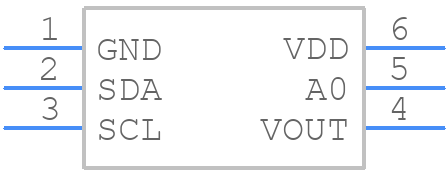 AD5301BRTZ-REEL7 - Analog Devices - PCB symbol
