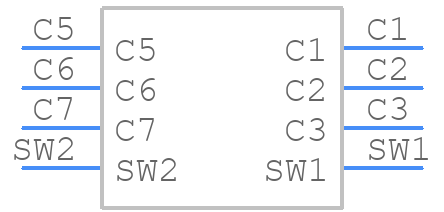 KLS1-SIM-014-6 - KLS Electronic - PCB symbol