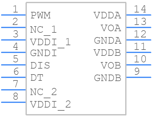 SI82E89ABE-IS3 - Skyworks - PCB symbol