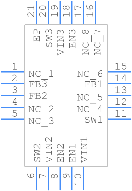 TMI7003C - TMI - PCB symbol
