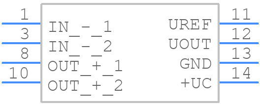 LESR15-NP/SP1 - LEM - PCB symbol