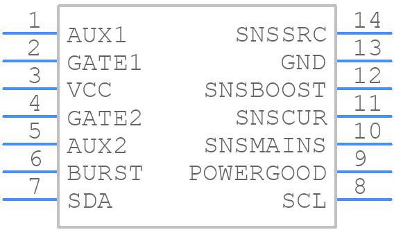 TEA2376DT/1Y - NXP - PCB symbol