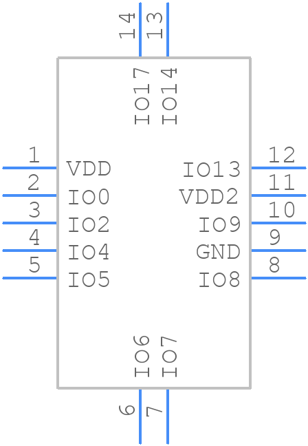 SLG47525V - Renesas Electronics - PCB symbol