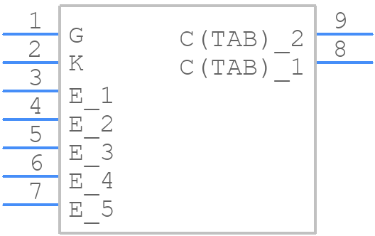 STGHU30M65DF2AG - STMicroelectronics - PCB symbol