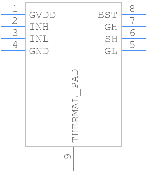 LM2005DSGR - Texas Instruments - PCB symbol