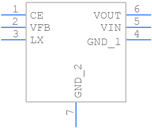 R1202L521A-TR - Ricoh - PCB symbol