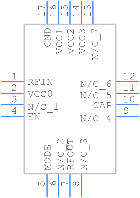 SE2425U - Skyworks - PCB symbol