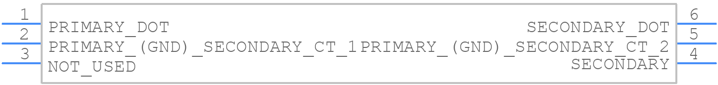 TCN2-45+ - Mini-Circuits - PCB symbol
