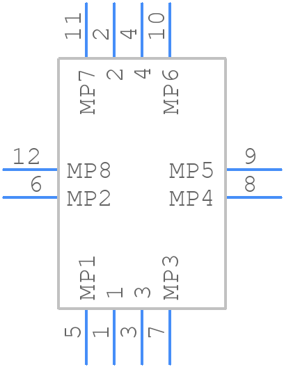 AXF5K0412A - Panasonic - PCB symbol