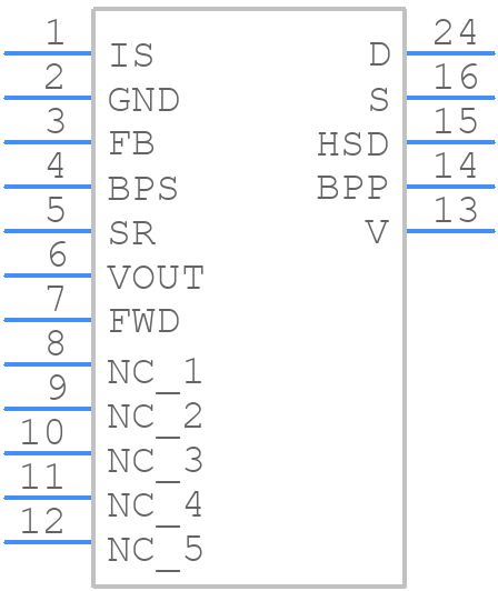 INN4072C-H183-TL - Power Integrations - PCB symbol