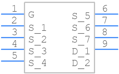 IAUCN10S7N021ATMA1 - Infineon - PCB symbol
