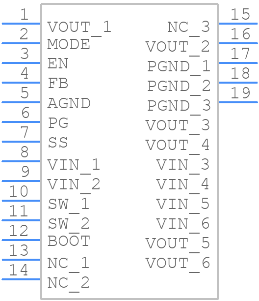 TPSM86637RCGR - Texas Instruments - PCB symbol