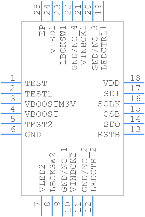 NCV78723 - onsemi - PCB symbol