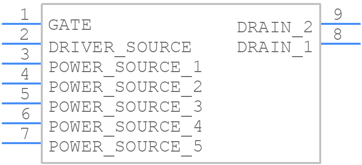 SCT011HU75G3AG - STMicroelectronics - PCB symbol