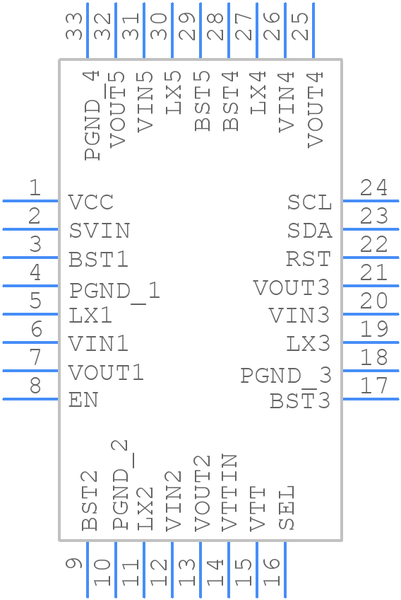 APW6016 - Anpec Elec - PCB symbol
